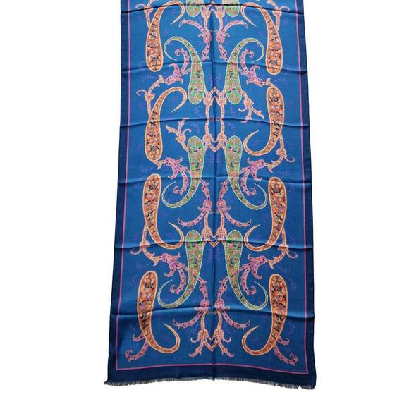 ETRO Accessories - NEW ETRO women's paisley & floral print silk blend sheer scarf in multicolor